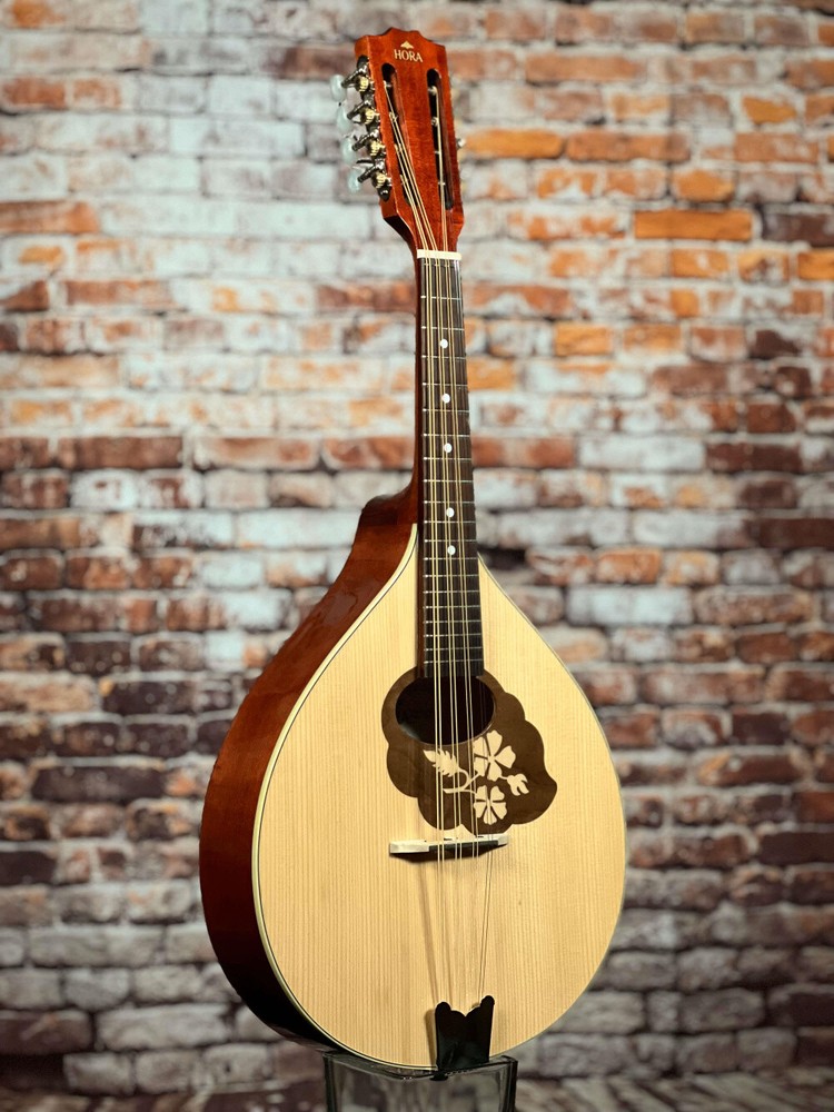 HORA solid wood mandola with inlaid decoration