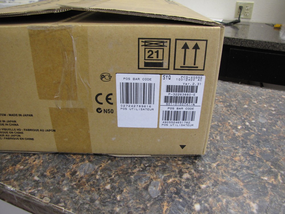 Sony PCS-XG55S HD Visual Communication System - NEW in box