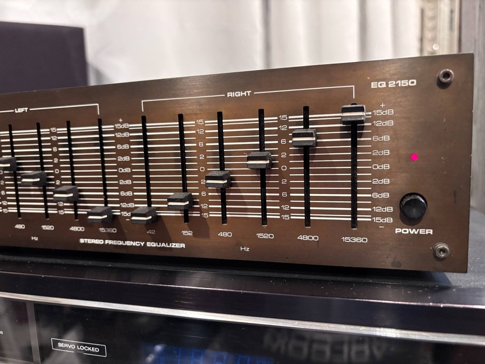 Vintage Numark EQ-2150 6-Band Stereo Frequency Equalizer
