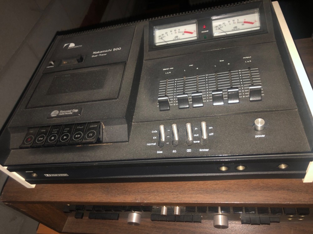 Nakamichi model 500 Table-Top Analog Tape Deck. Uber Rare!