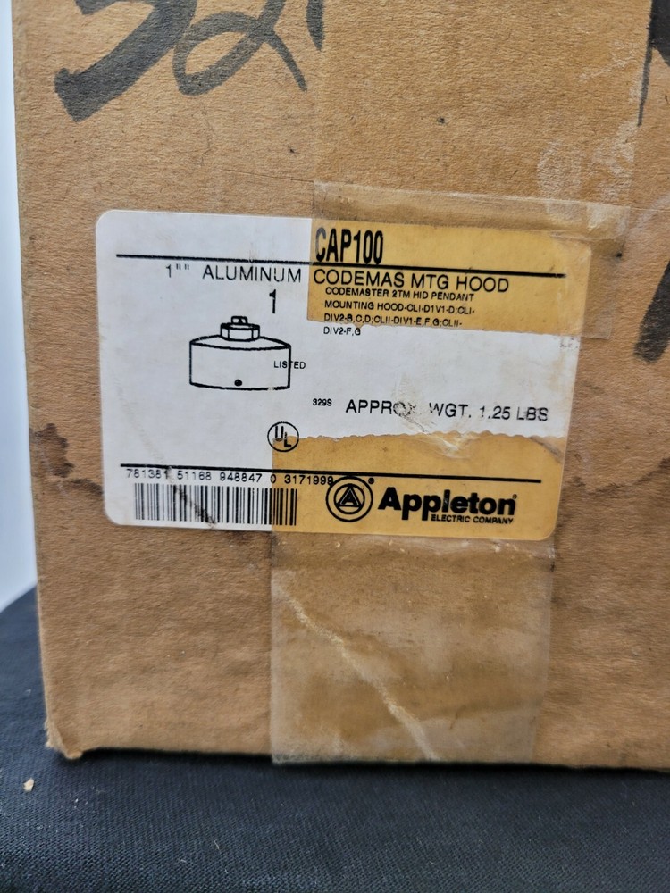 APPLETON CAP100 CODEMAS MTG HOOD