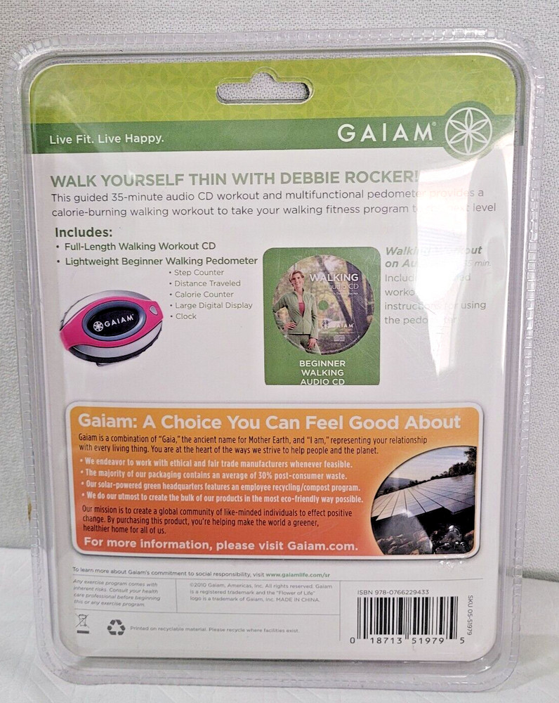 Gaiam Walking Fit Kit with Walking Audio CD Beginners