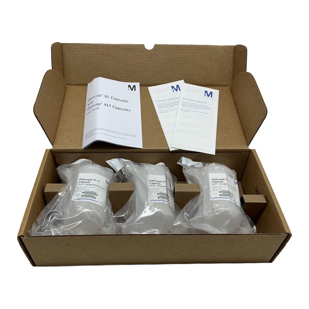 KVGLA04NN3 Opticap XL4 Modules MILLIPORE, Plastic filter capsule, KVGLA04NN3...