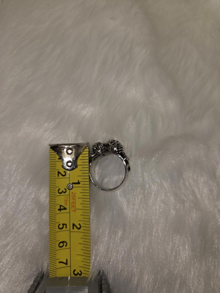Silver Skull Ring