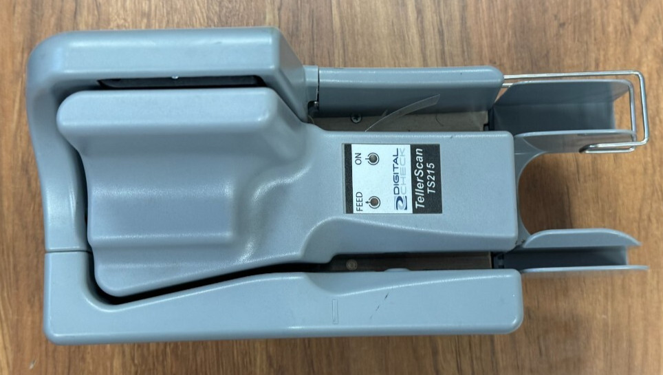 Digital Check TellerScan 215 149000-02  Inkjet Check Reader scanner