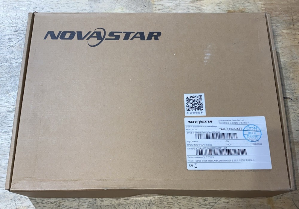 Novastar TB60 LED Display Controller **AS IS - READ**