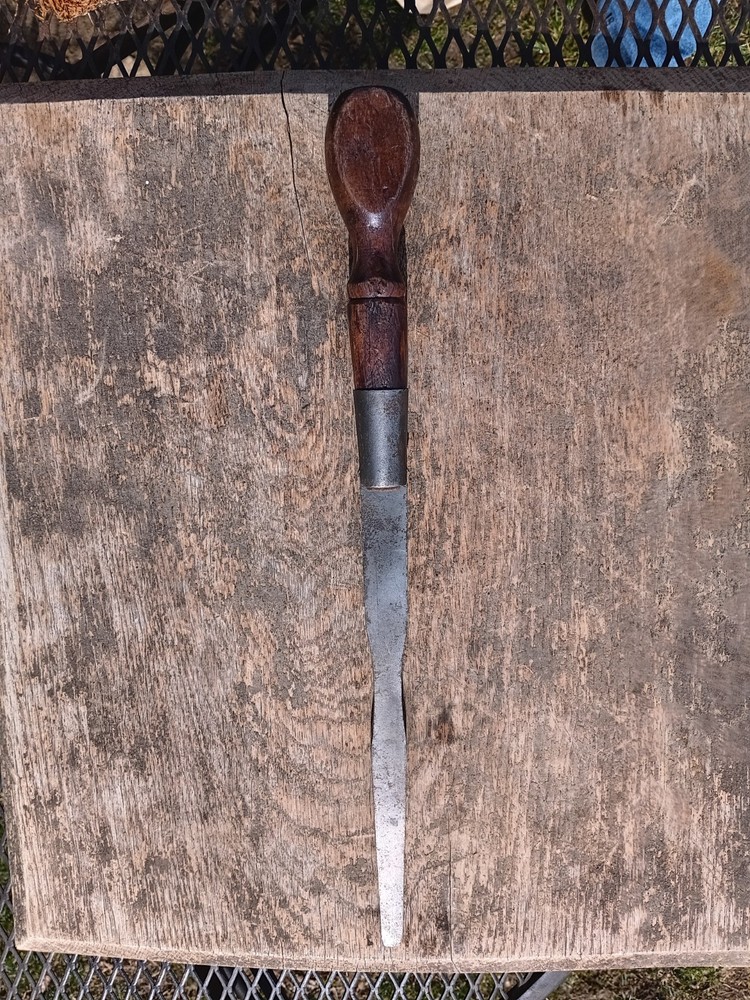 Antique Large Cabinet Makers Turn Screw