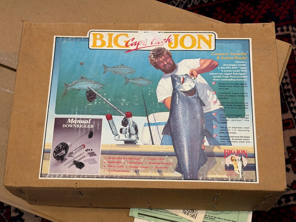 BIG JON CAPTAINS PAK MANUAL SIDERIGGER