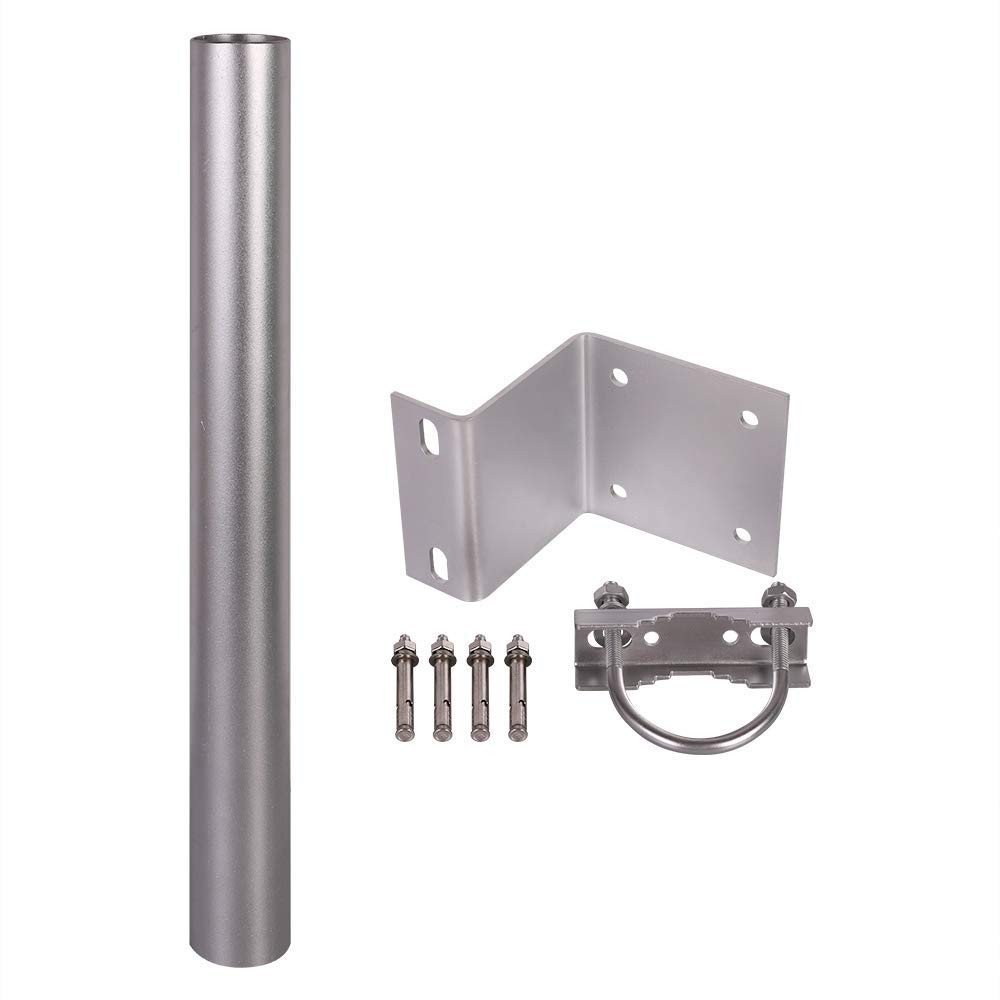 XRDS-RF 16" Antenna Pole, Upgraded Length Pole Mount, Silver