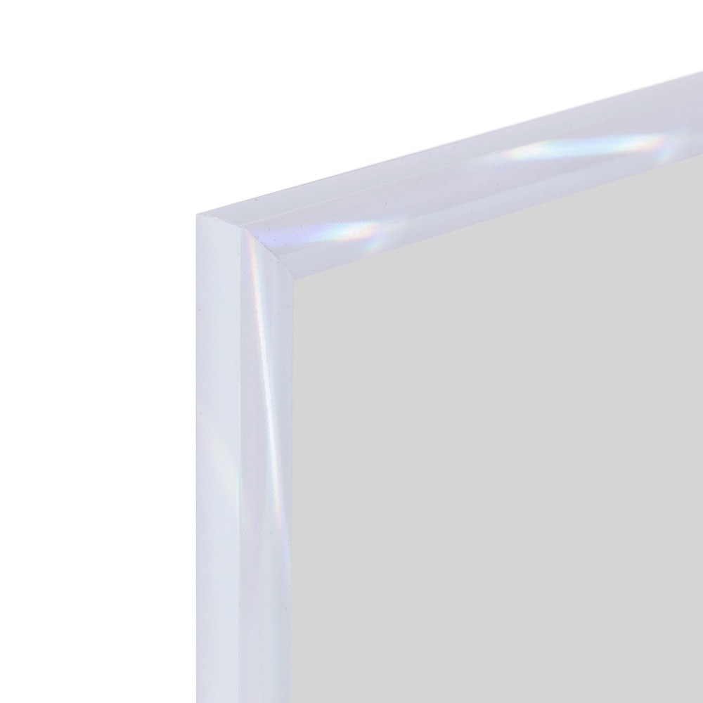 (3 pack) 5x7 Linear Iridescent Decorative Tabletop Picture Frame