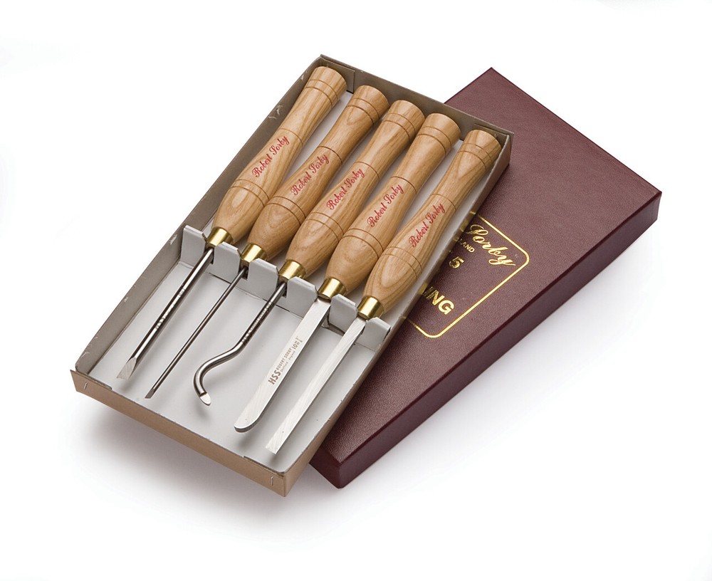 Robert Sorby 5 Piece Hollowing Tool Set 10" 47HS
