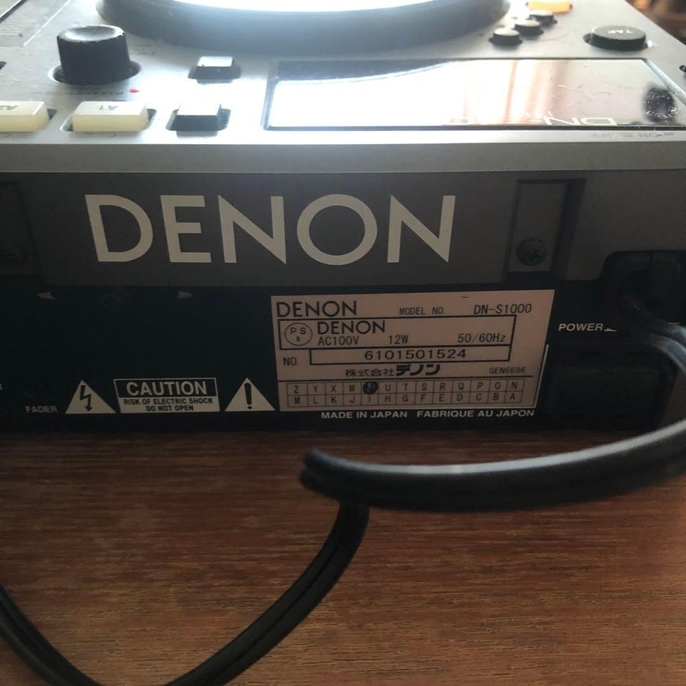 Junk DENON DN-S1000 DN-X100 Single CD Player DJ Mixer Unit Error