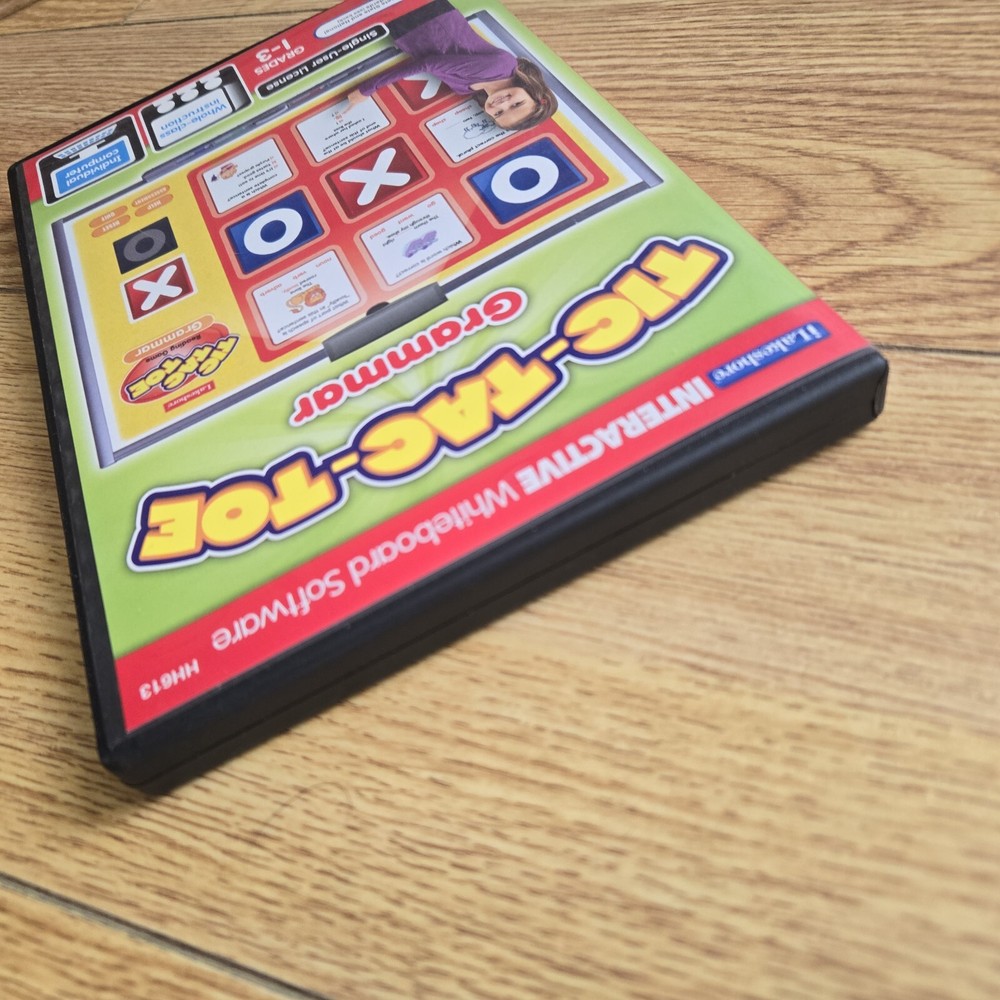 INTERACTIVE WHITEBOARD: TIC-TAC-TOE: GRAMMAR (LAKESHORE PC-MAC 2006) EDUCATIONAL