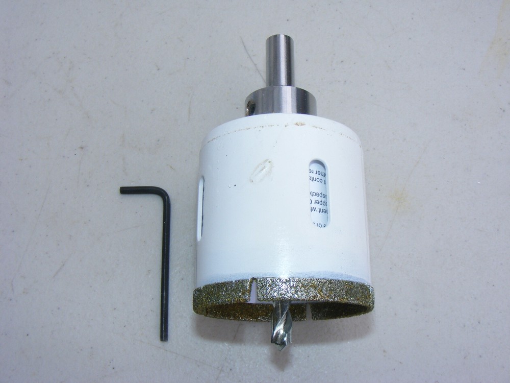 Lackmond 2" Electroplate Tile Bit DTB200 NOS
