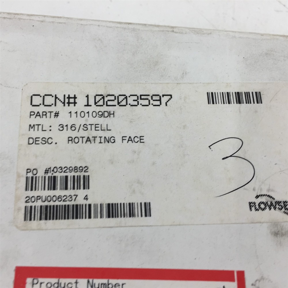 Flowserve 110109DH Rotating Face UK4500