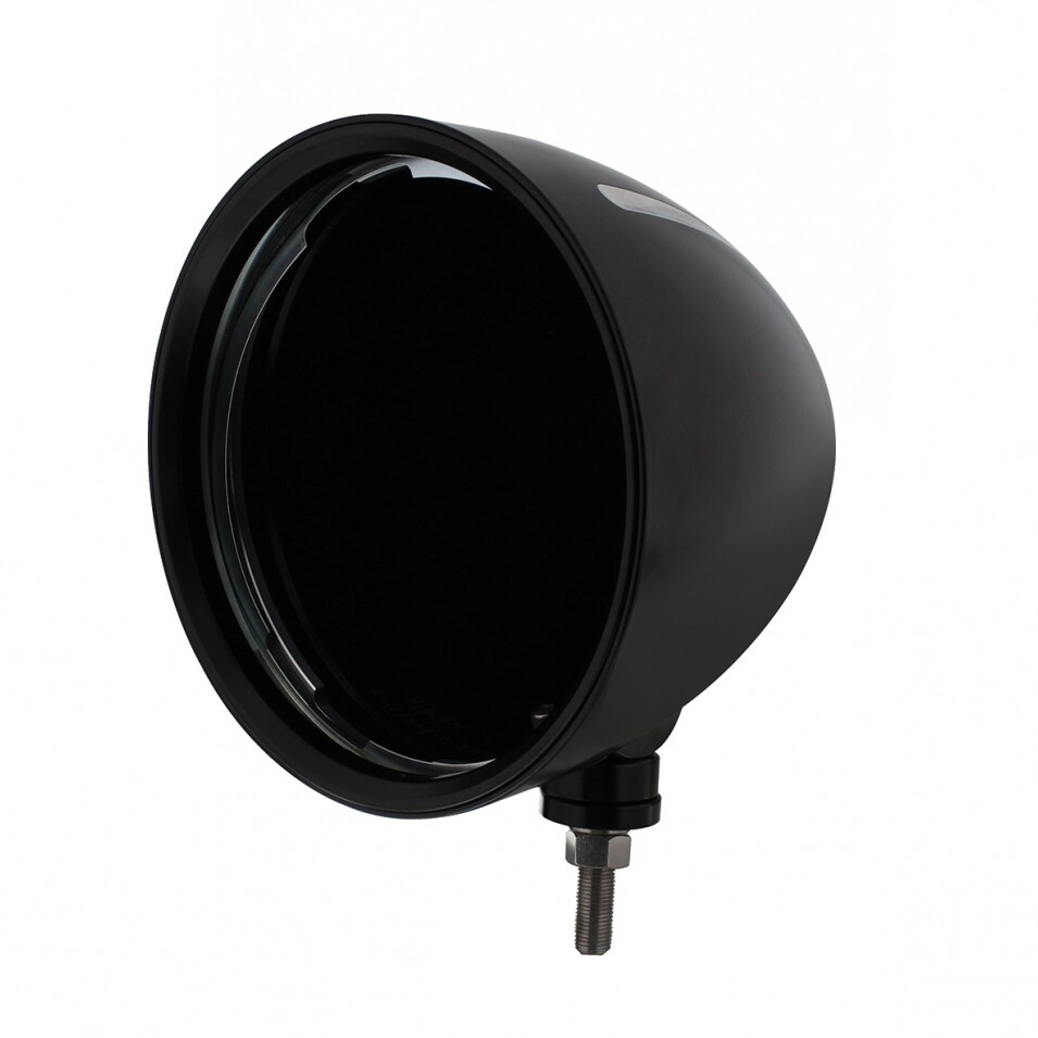 Black BILLET Style Groove Headlight Housing