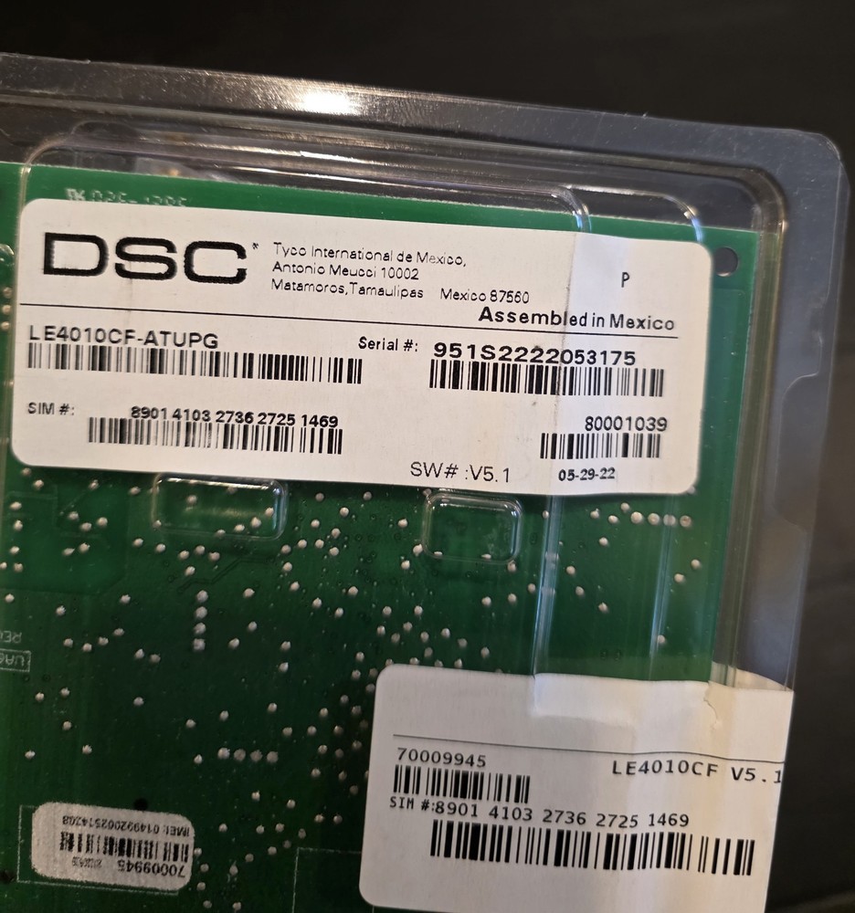 DSC LE4010CF-ATUPG LTE Upgrade Kit