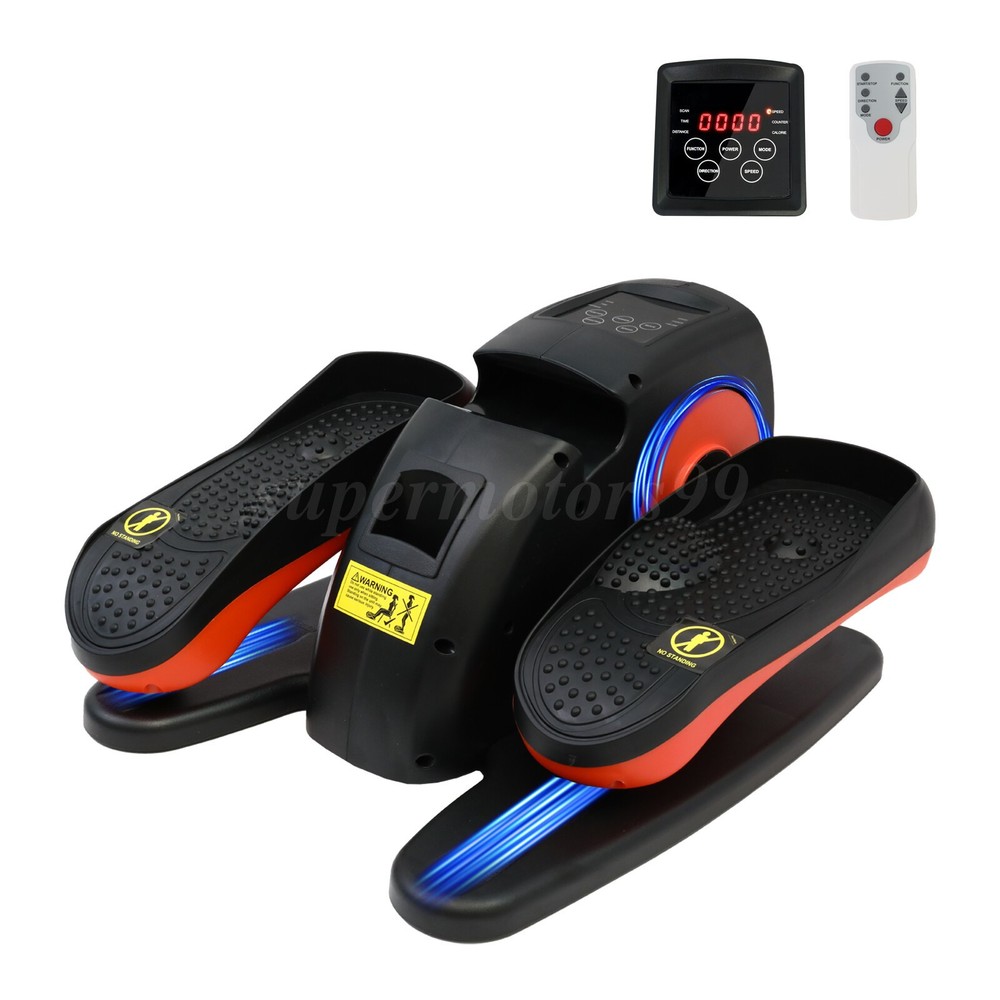 Under Desk Elliptical Trainer Machine Mini Compact Elliptical Machine Non-Slip