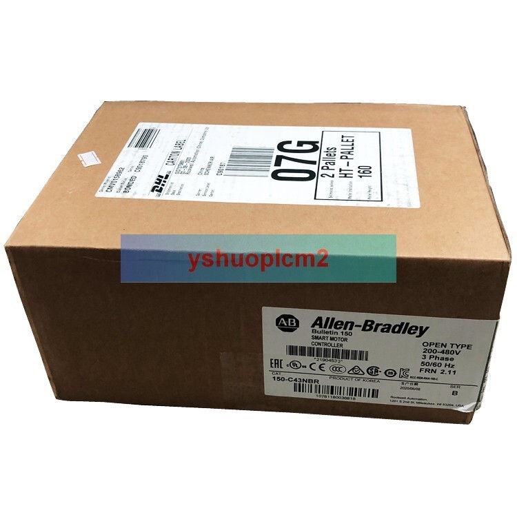 Factory Sealed A~B 150-C43NBR SMC-3 43A Smart Motor Controller