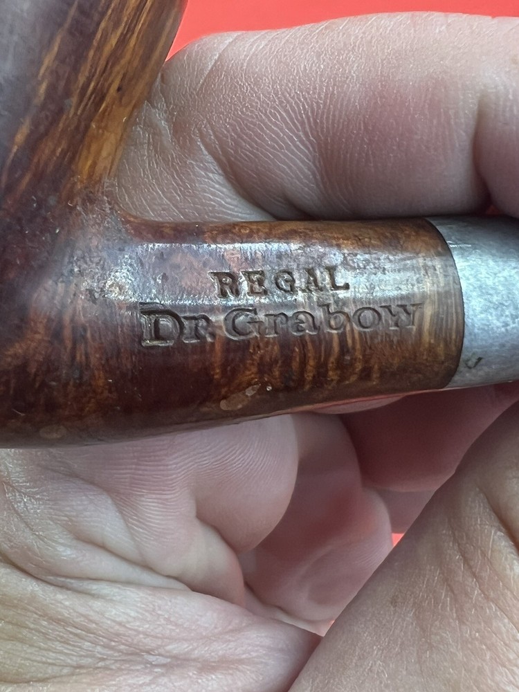 Dr Grabow Regal Curved Stem Aromatic Imported Briar