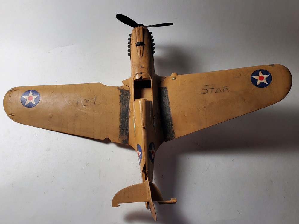 Cox Thimble Drome P-40 Warhawk Flying Tiger WWII Tether Plane .049 Control Line