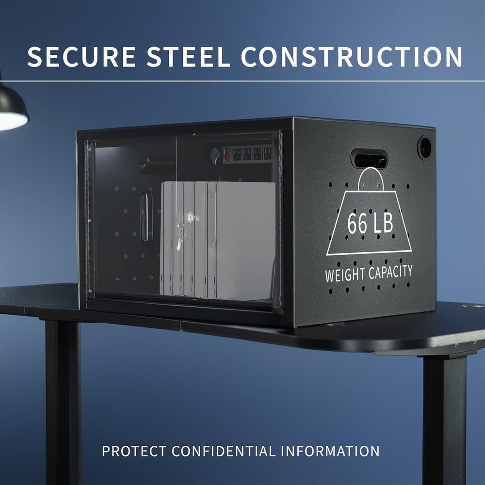 16-Bay Locking Laptop and Tablet Charging Station
