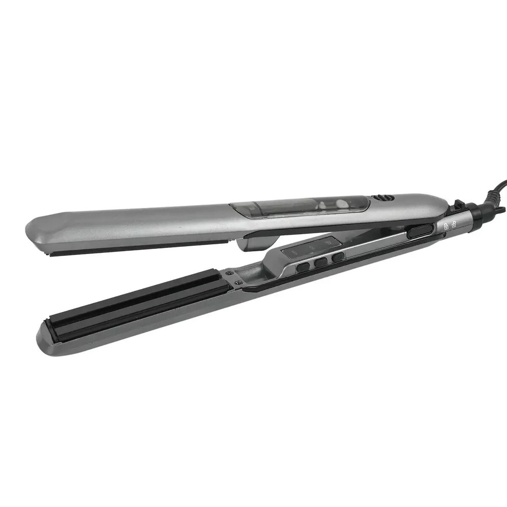 Steam & Shine 1" Ceramic Steam Flat Iron in Gray