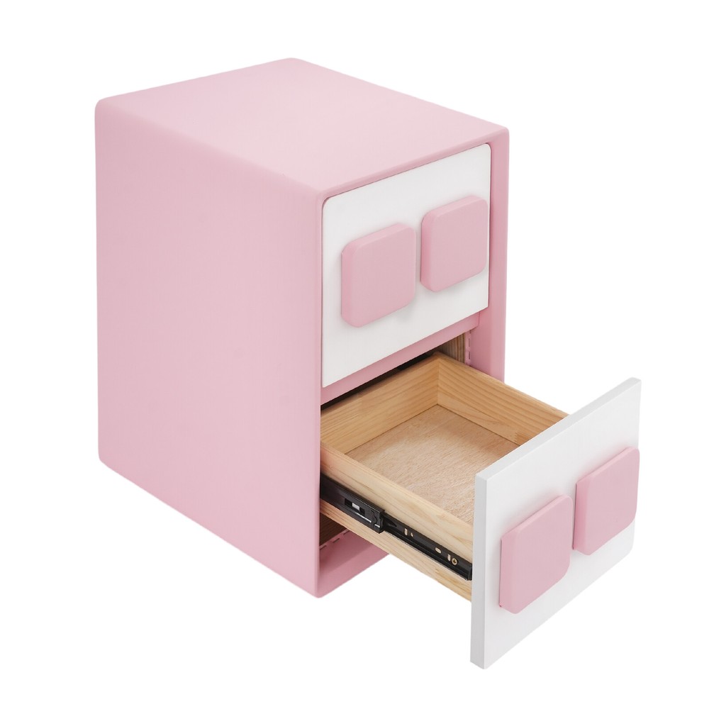 Modern Minimalist End Table, Bedside Table for Bedrooms, Modern Nightstand