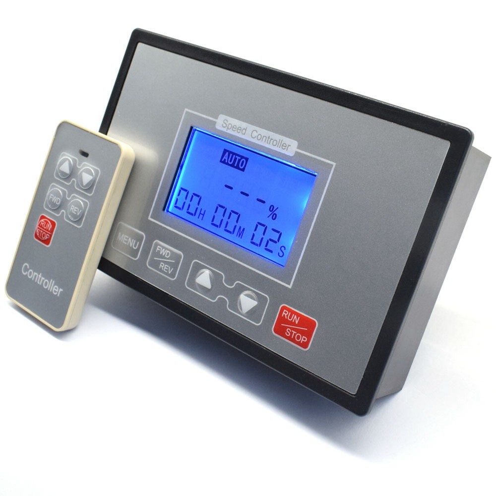 Speed Controller 60A PWM DC Motor Timing Reversible Remote Control LCD-Displayy