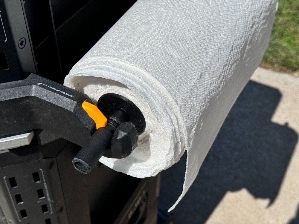 TOUGHBUILT Grommets for Towel Holder STACKTECH, NEW tool for carpenter.