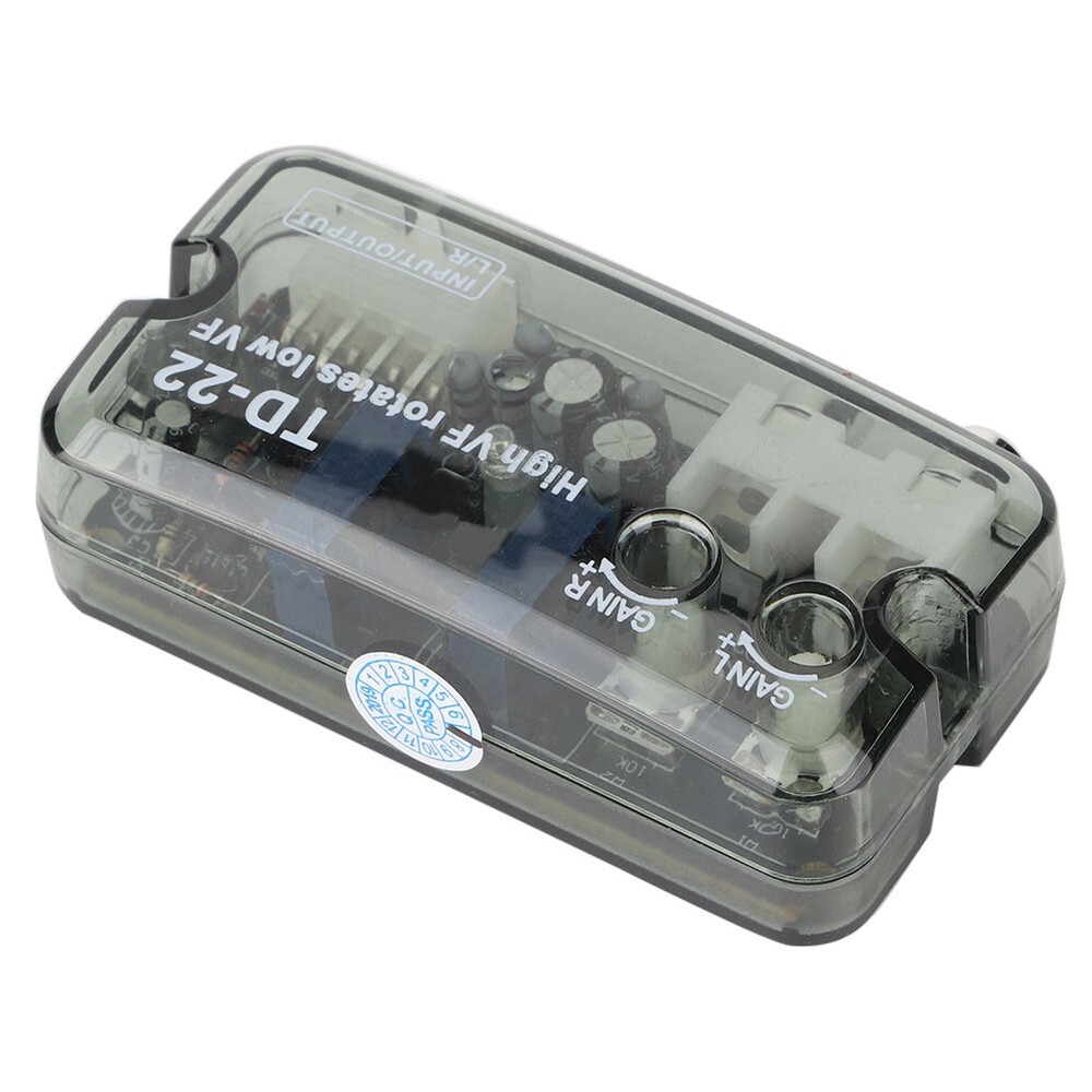 TD-22 TSK Active High To Low Frequency Speaker Car Converter Control Wire