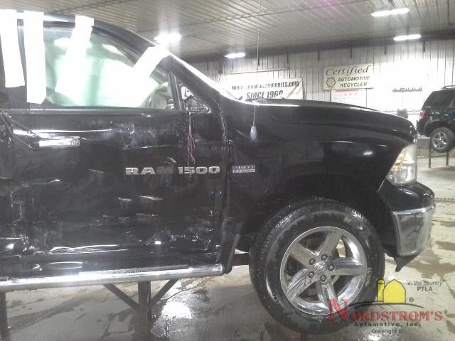 2012 Dodge 1500 Pickup Driver Front Headrest Only Black Cloth