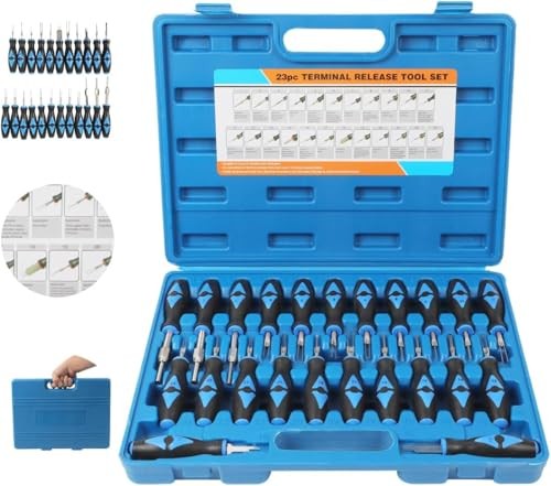 23-Piece Universal Terminal Release Kit Electrical Terminal Removal Kit