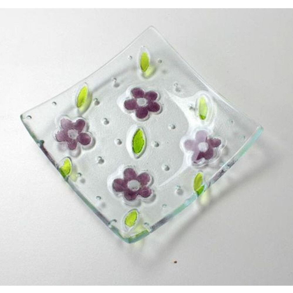 Small Square Flower Texture Mold - Creative Paradise Glass Fusing Mold