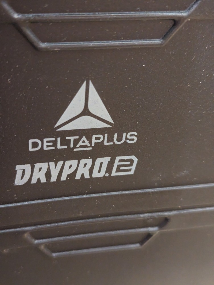 Delta Plus Men's DryPro2 Work Boot Plain Toe Black size 10