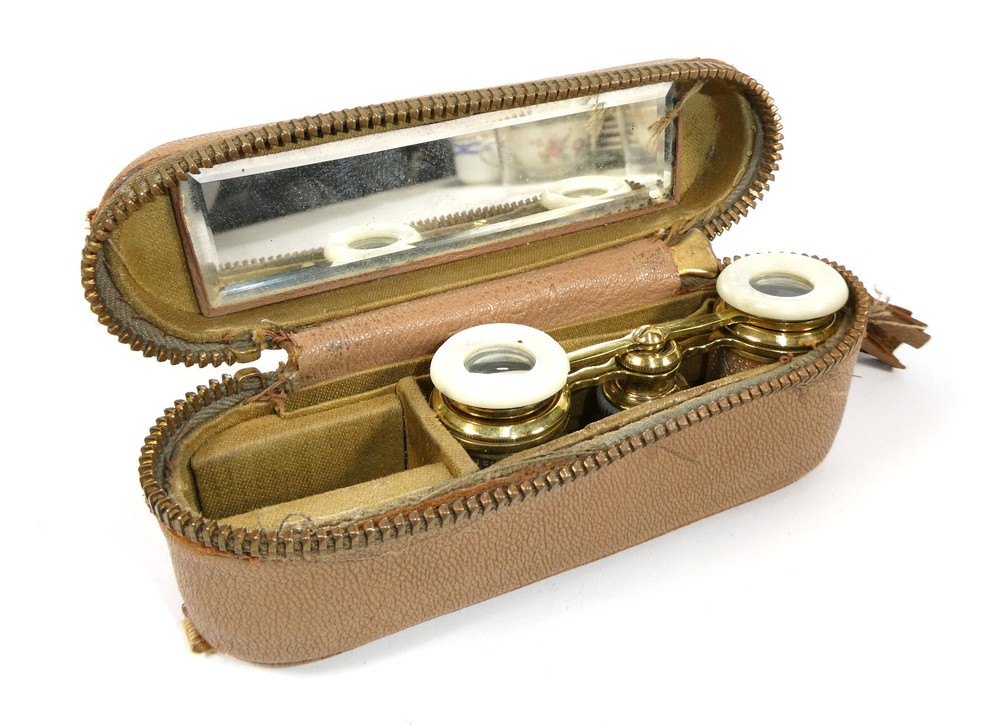 Opera Glasses Theatre Enamel circa 1900