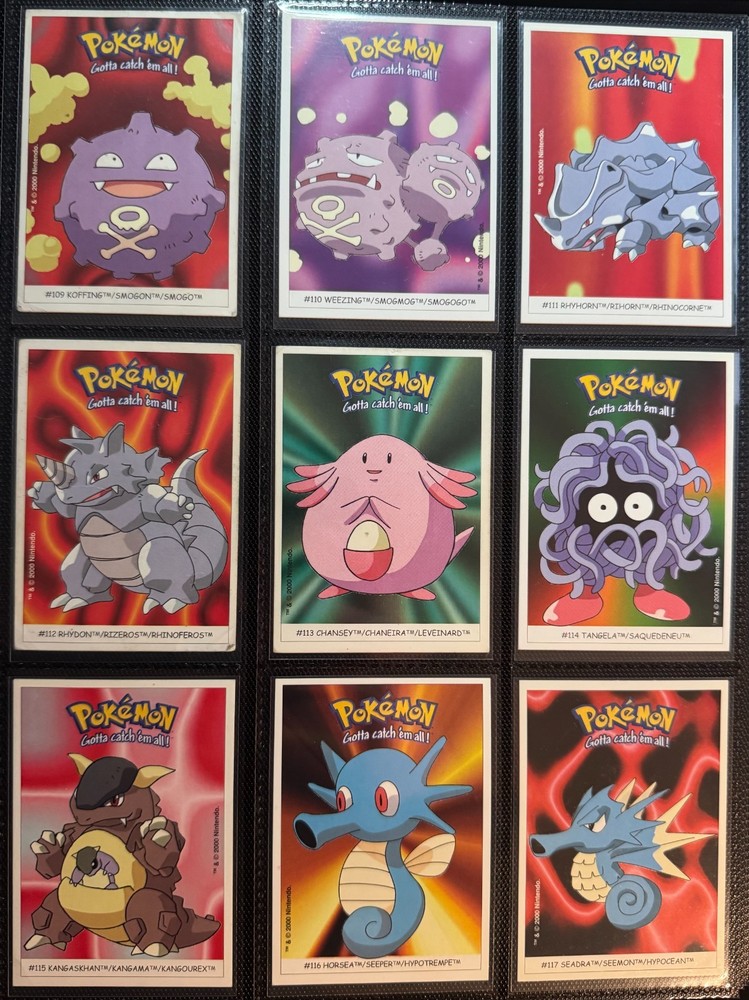 Pokemon Dunkin Boomer 2000 - complete 150/150 set - EXCELLENT - Charizard