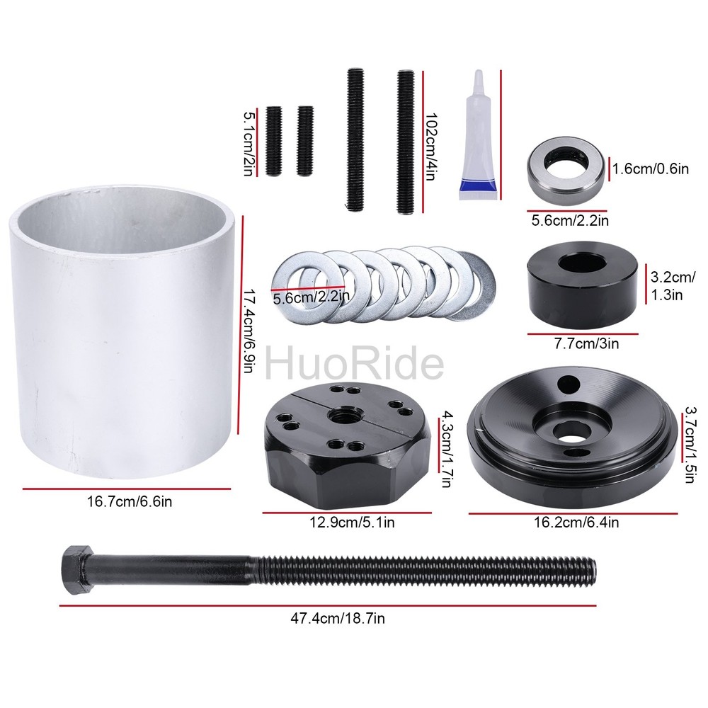Bushing Installation Tool For Hendrickson Turner Intraax Wide Bushing - S21307