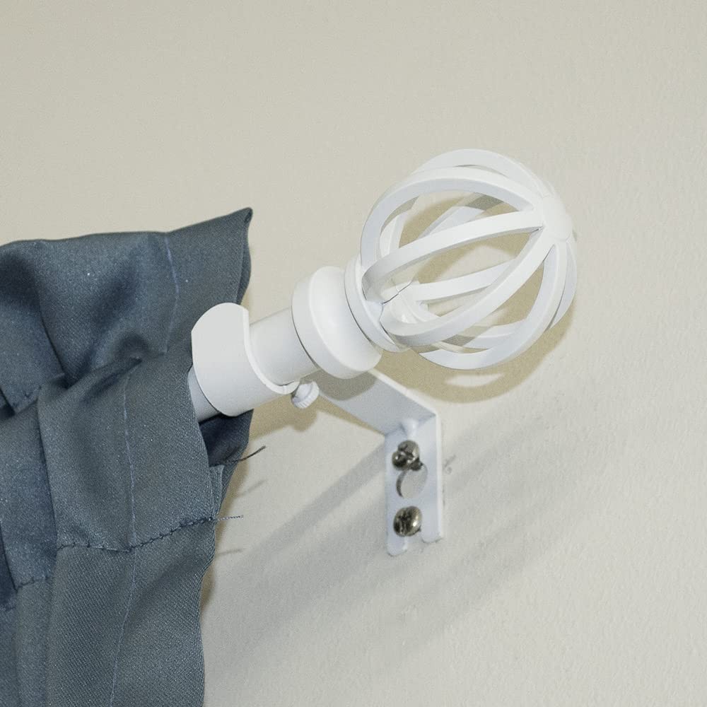 Cage Single Curtain Rod Set, 5/8" Diameter - Starting at $14.99 - (With Multi...
