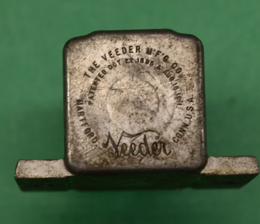 Vintage 4 Digit VEEDER Mechanical Turn Counter