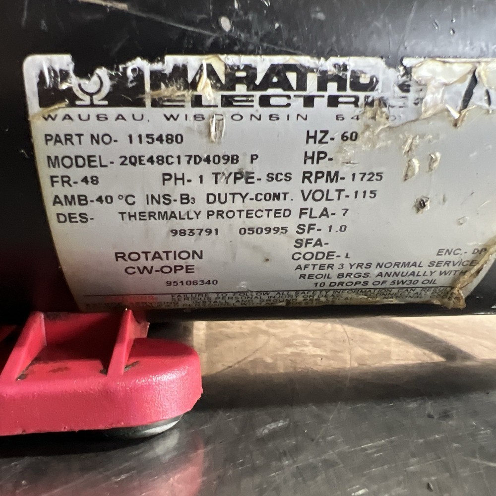 Cooltech High Performance Robinair Vacuum Pump 15600 Used Surplus