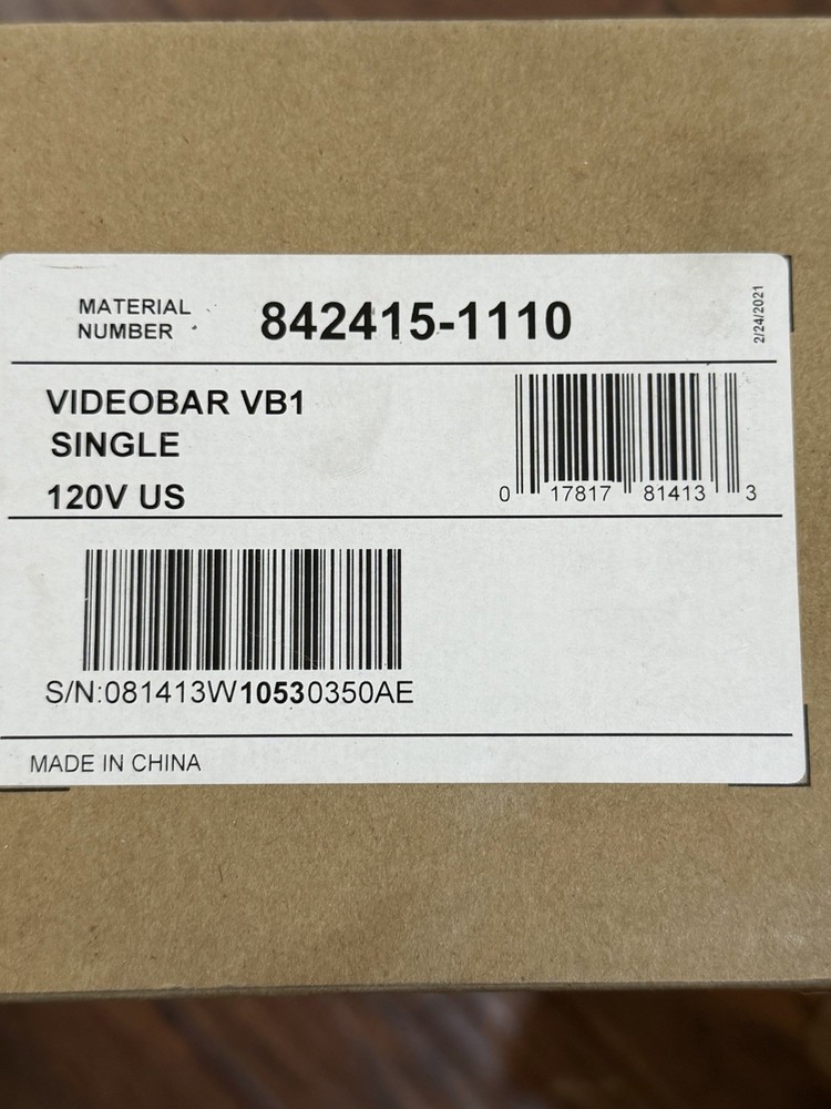 Bose Professional Videobar VB1 all-in-one USB Conferencing Device