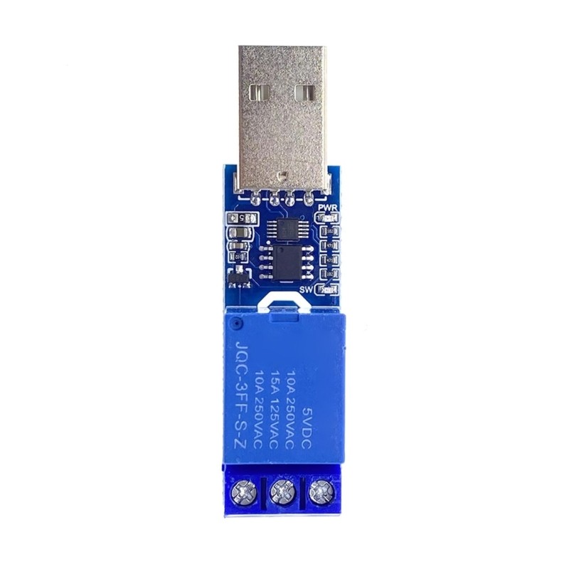 1 Channel USB Serial Port Control Module 5V 10A Computer Command Board