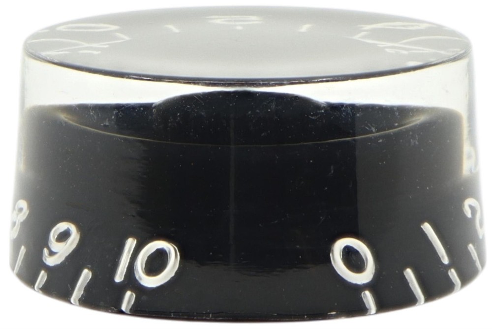 Speed Knobs Black w/ embossed numbers, recessed bottom - Universal