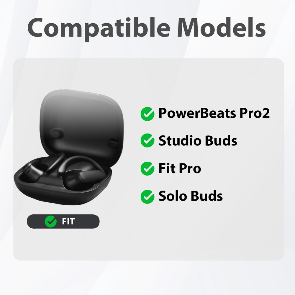 Adhiper Pb Pro 2 Replacement Ear Tips Compatible with Beats Hyper Purple