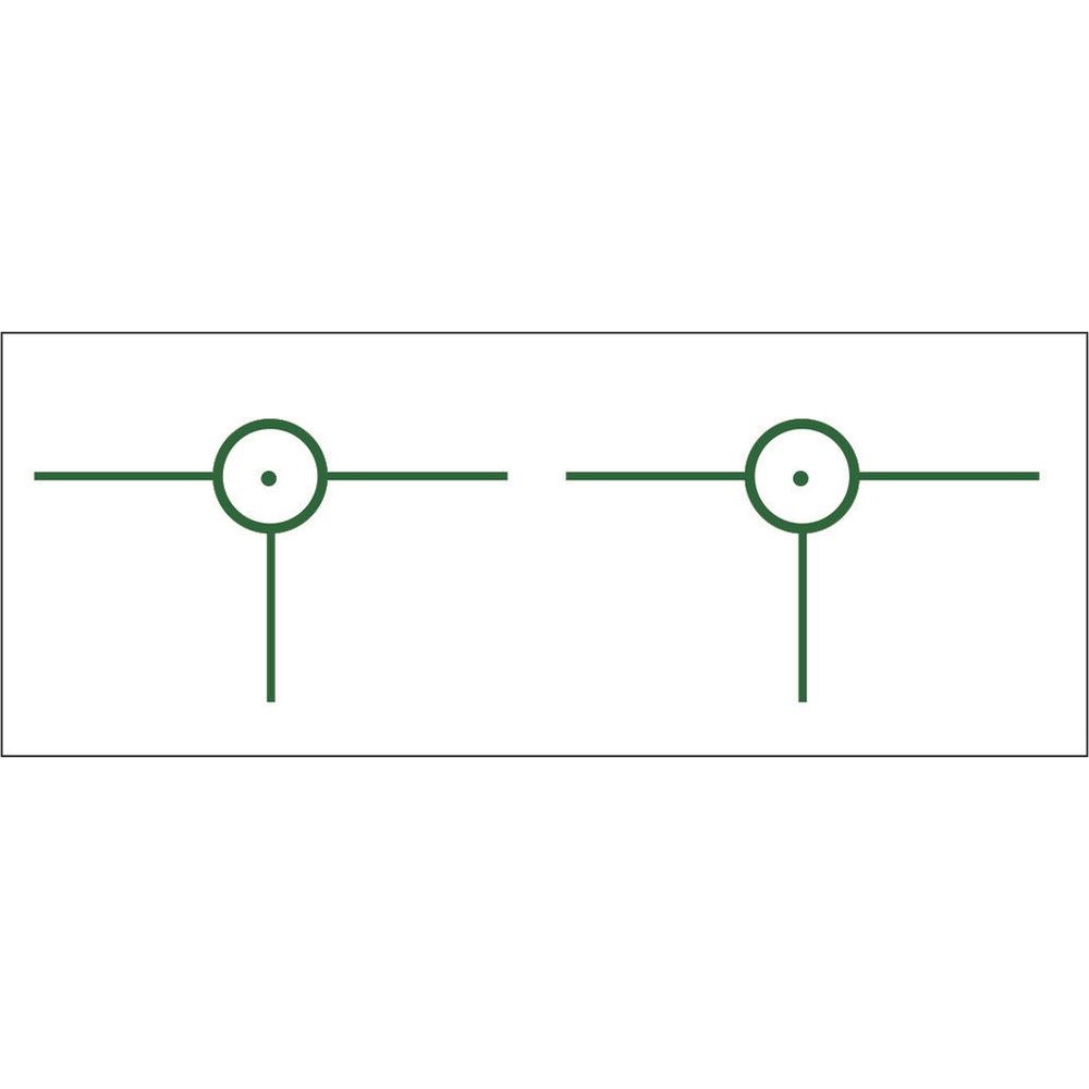 Gunstar Tactical 3D 2 Reticle Green