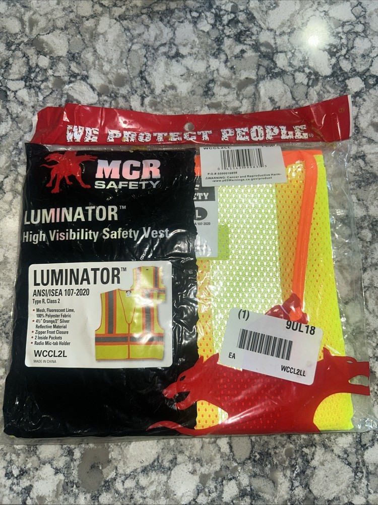 MCR Safety Vest Large