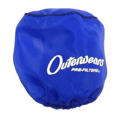 Outerwears Pre-Filter 4-1/2'' x 5''  Black, Blue, or Red; Go Kart Racing
