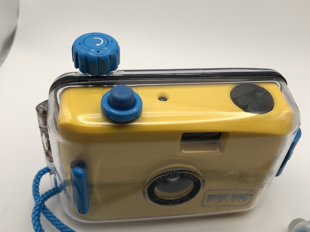 Deep Blue G.E.A.R. Camera Vintage Underwater Camera Point And Shoot Vacation