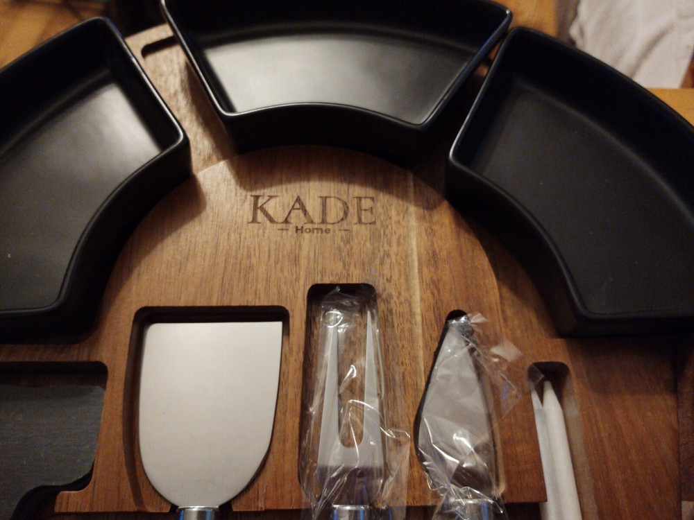 KADE HOME CHEESE BOARD & ACCESSORIES NEW